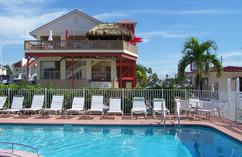 Outdoor pool at Madeira Bay Resort.