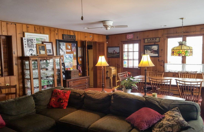 Interior at The White House Inn.