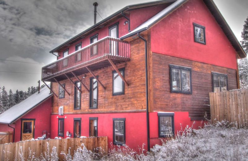 Vacation rental exterior at SkyRun Vacation Rentals - Nederland, Colorado.