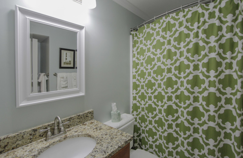 Bathroom at Sea Cabin 302 A.