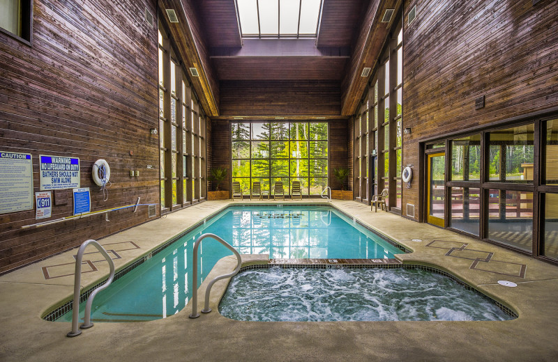 Indoor pool at Copper Chase Condominiums.