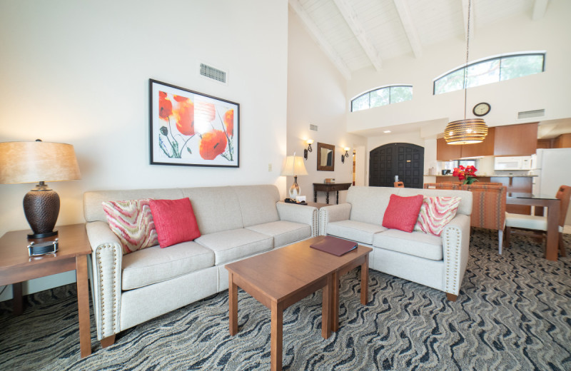 Guest room at Scottsdale Camelback Resort.