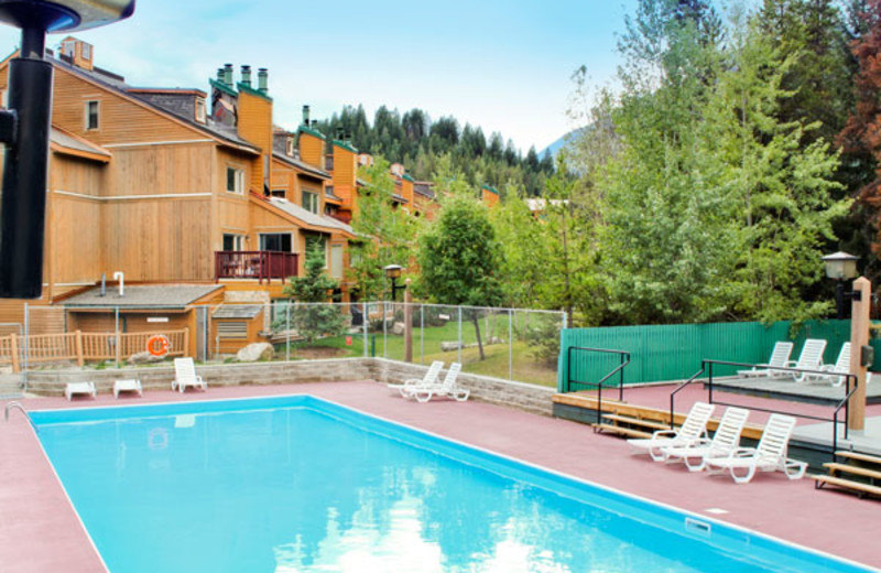 Swimming Pool at the Panorama Vacation Retreat at Horsethief Lodge