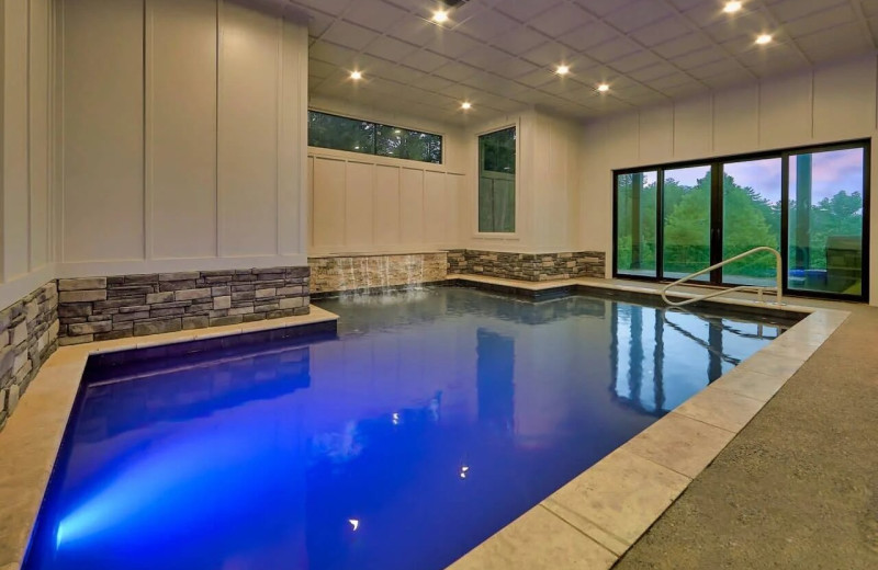 Rental indoor pool at Elk Springs Resort.