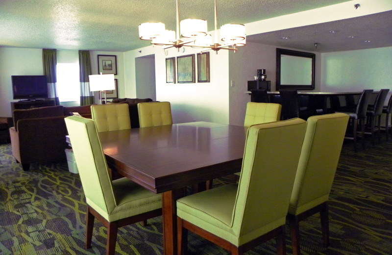 Suite dining table at Perdido Beach Resort.