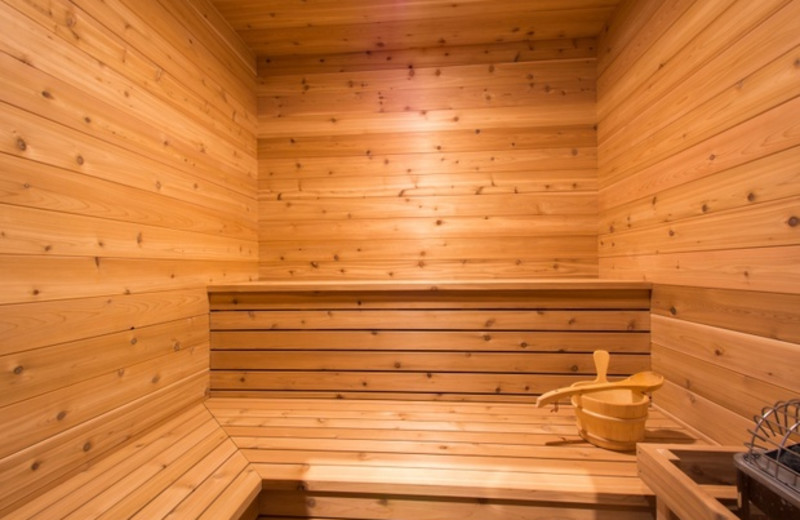 Rental sauna at Utopian Luxury Vacation Homes.
