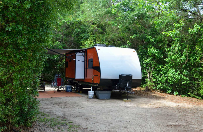 Camping at Sleight's Wildwood Resort.