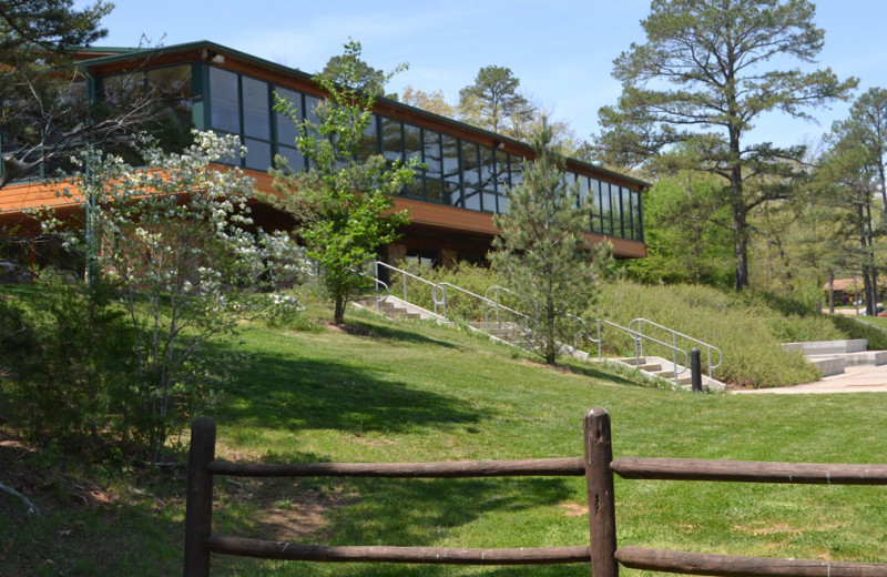 Exterior view of YMCA Trout Lodge & Camp Lakewood.