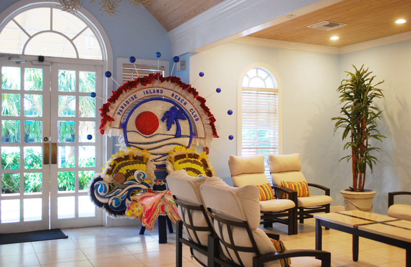 Lobby at Paradise Island Beach Club.