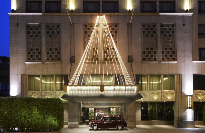 Entrance at The Landis Taipei.