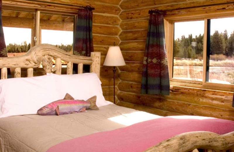 Guest bedroom at Bar N Ranch.