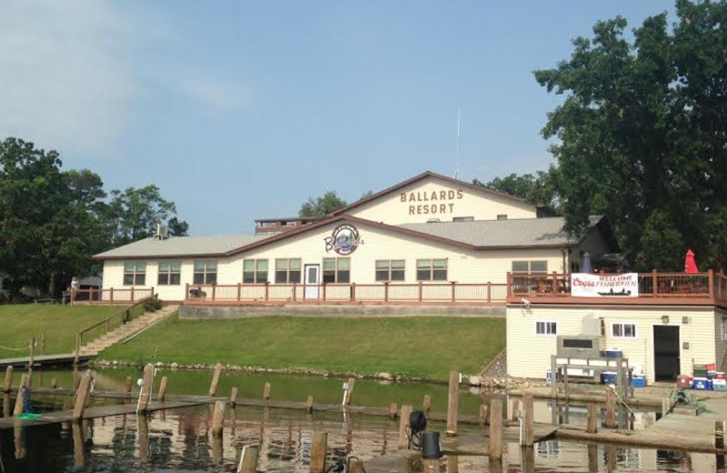 Ballard's Resort main lodge at Ballard's Resort.