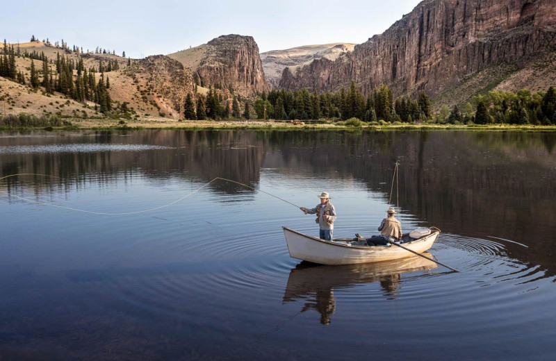 Fishing at 4UR Ranch.