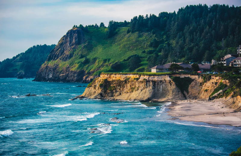 Scenic coast at Adobe Resort.