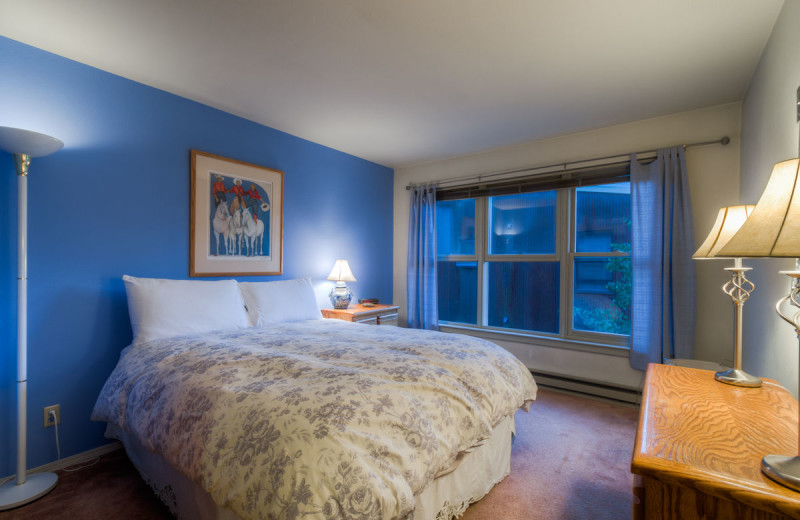 Rental bedroom at Accommodations in Telluride.