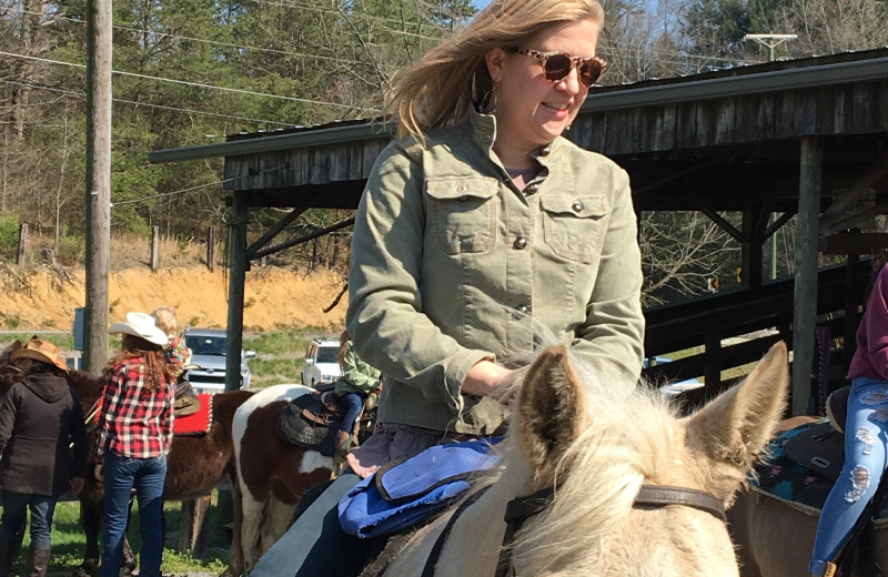 Horseback riding just a couple miles from resort!