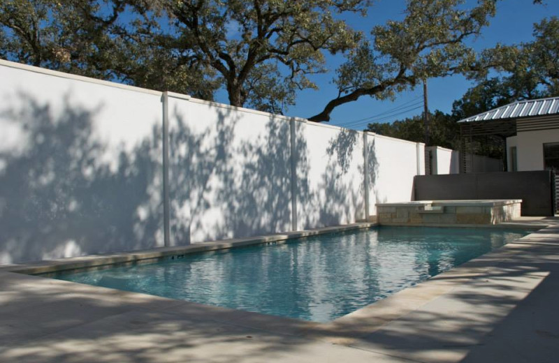 Outdoor pool at Hotel Flora & Fauna.