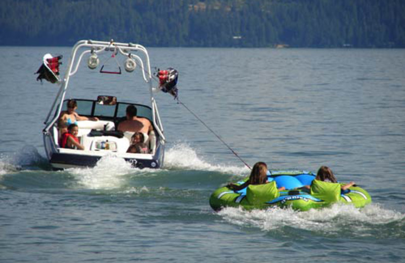 Tubing at The Lodge at Sandpoint.