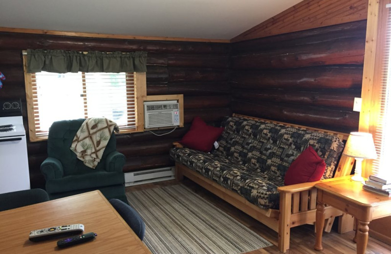 Cabin living at Blackduck Lodge & Resort.