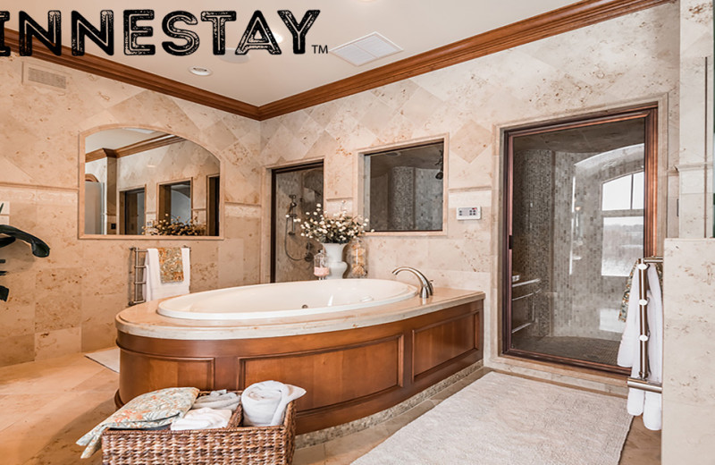 Rental bathroom at Minnestay.