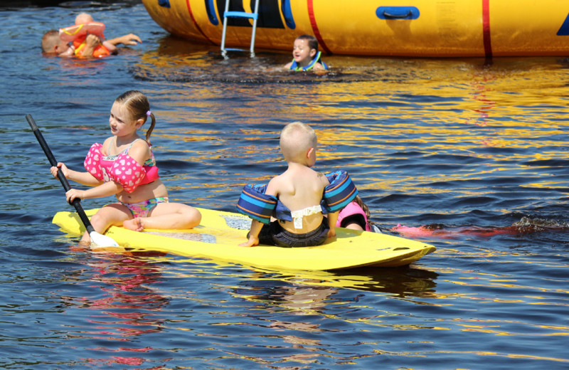 Kayaking at Big Sandy Lodge & Resort.