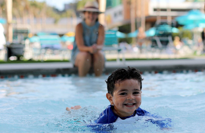 Family at Town and Country Resort 