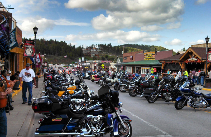 Biker rally at The Lantern Inn.