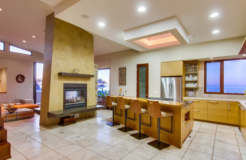 Rental kitchen at Cal Vacation Homes.