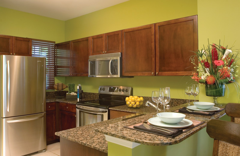 Guest kitchen at Hawks Cay Resort.