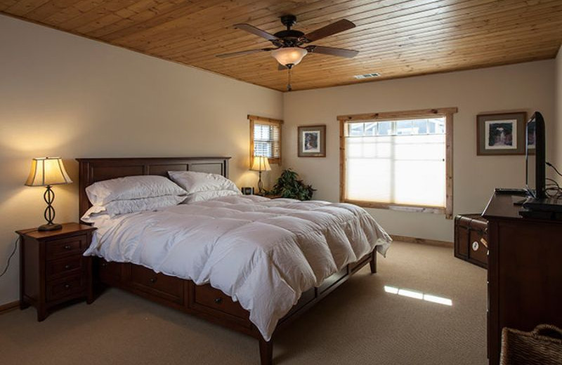 Rental bedroom at Pullen Rental Group.