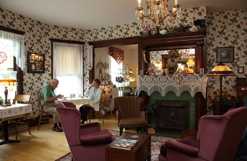 Parlor at Westby House Victorian Inn 