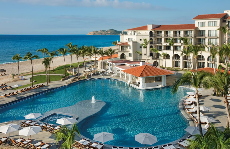 Outdoor pool at Dreams Los Cabos Suites Golf Resort & Spa.