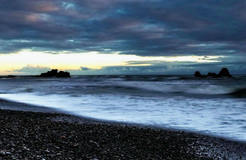 Beach at Brigadoon Vacation Rentals.