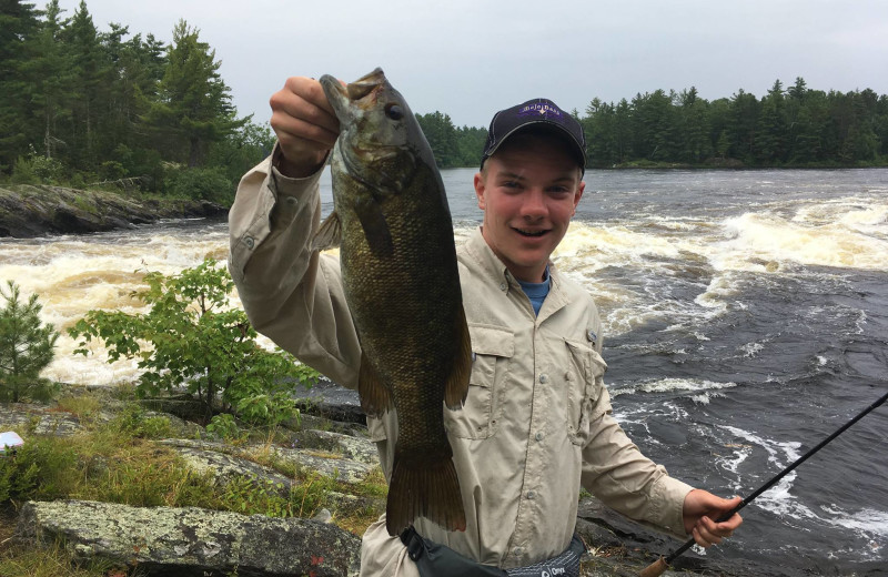 Fishing at Zup's Fishing Resort and Canoe Outfitters.