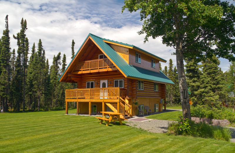 Exterior view of Salmon Catcher Lodge.