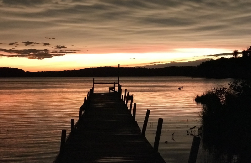 Lake view at Wilderness Bay Lodge and Resort.