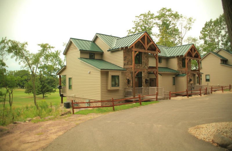 Exterior view of Devils Head Resort & Convention Center.