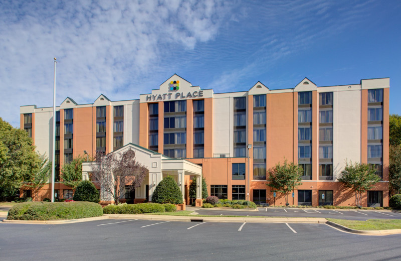 Exterior view of Hyatt Place Charlotte Airport/Tyvola Road.