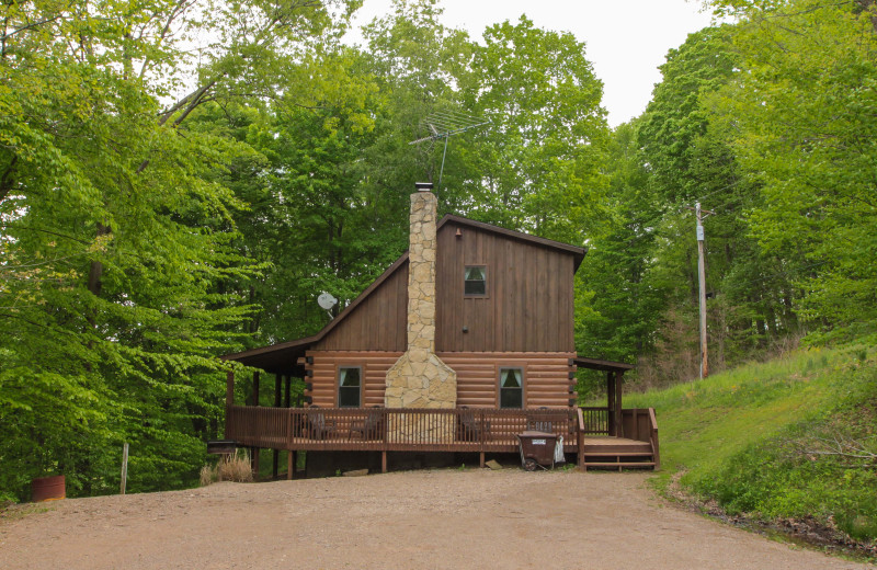 Logan Vacation Rentals Cabin A Log Cabin Nestled In The