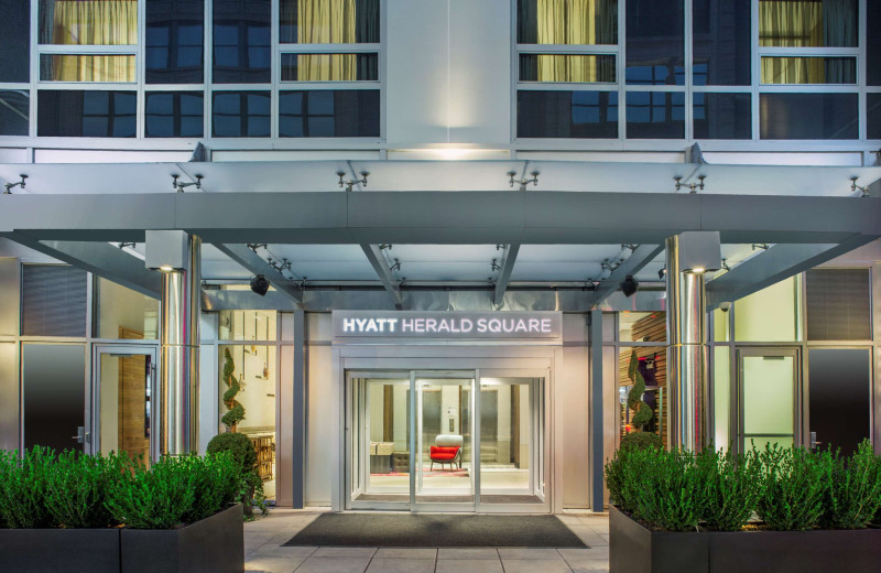 Exterior view of Hyatt Herald Square New York.