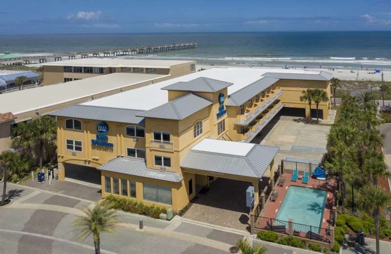 Exterior view of Best Western Oceanfront.