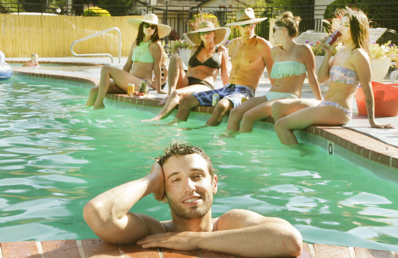 Outdoor pool at West Sonoma Inn and Spa.