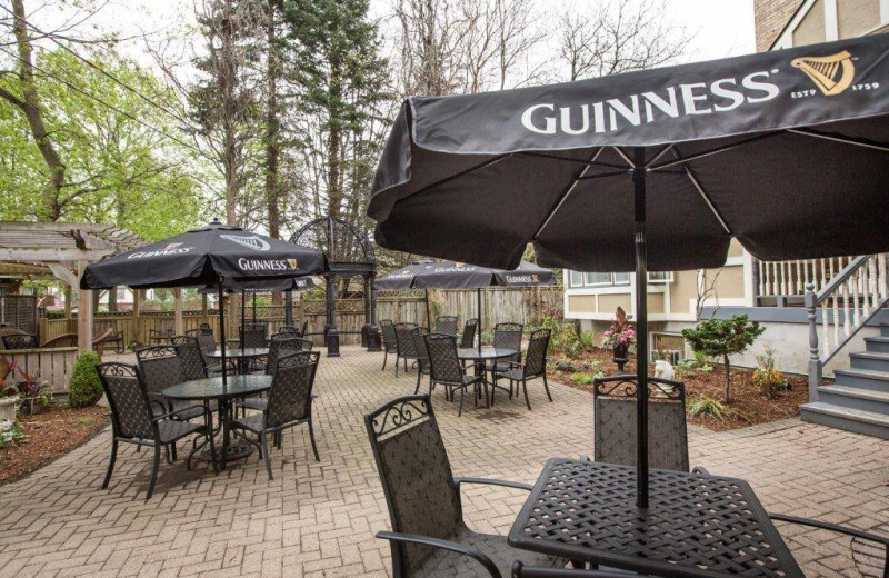 Patio at Idlewyld Inn.