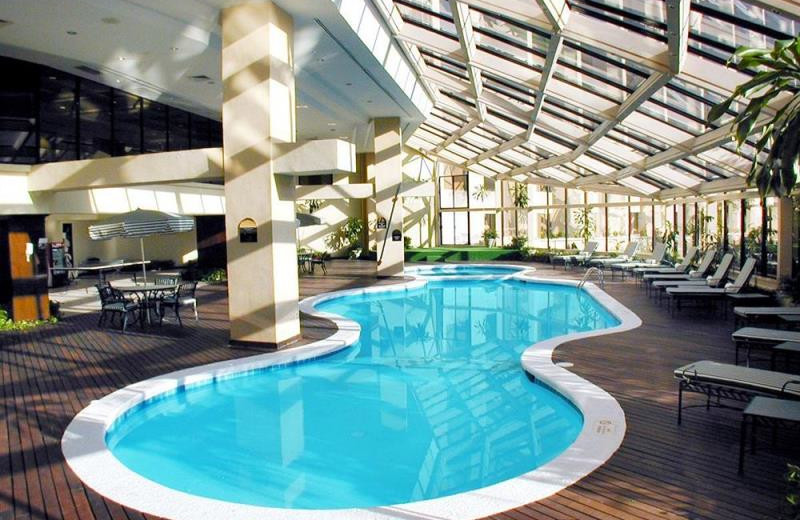 Indoor pool at InterContinental Presidente Monterrey.