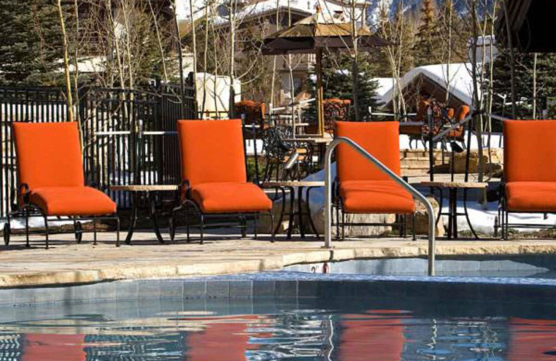 Outdoor pool at Lodge Tower.