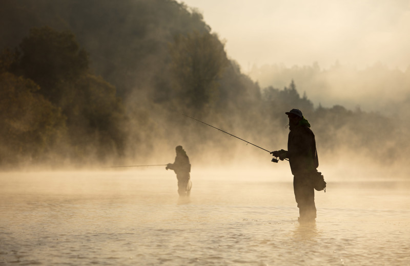 Fishing at Inns of Waterville Valley.