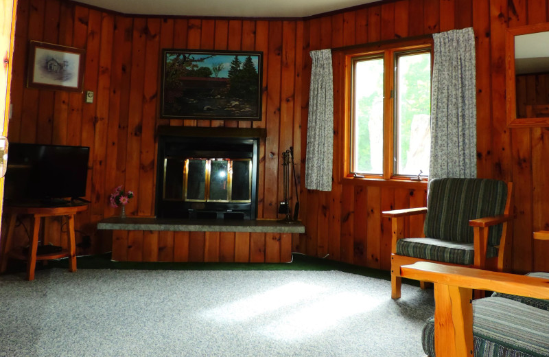 Guest living room at The Baldwins Resort.