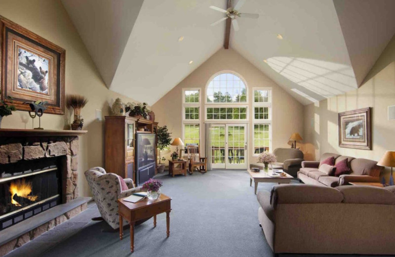 Guest house at Woodloch Resort.