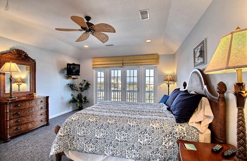 Luxurious Bedroom at Hatteras Realty 