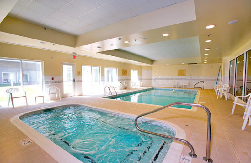 Indoor pool at Hilton Garden Inn Outer Banks.
